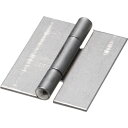トラスコ中山 スチール製薄口溶接蝶番全長25.5mm(10個入)【取寄商品】