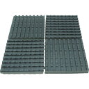 和気産業 HYPER防振ゴム10X50X50mm(4個入)【取寄商品】