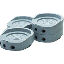 和気産業 HYPER防振ゴムφ70X25mmグレー(4個入)【取寄商品】