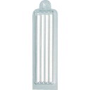 フエキ 建築用ソフトカラー鉛筆ホルダー替芯白(4本入)【取寄商品】