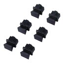 エレコム RJ45 ダストカバー(黒・6個)