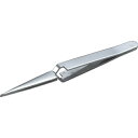 トラスコ中山 ステンレス製ピンセット120mm逆動作タイプ【取寄商品】