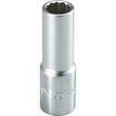 TONE TONE ディープソケット(12角) 3D13L【取寄商品】