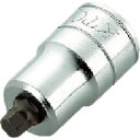 京都機械工具 9.5sq.スタッビヘキサゴンビットソケット8mm【取寄商品】