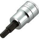 京都機械工具 9.5sq.ショートヘキサゴンビットソケット8mm【取寄商品】