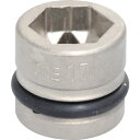 TONE TONE インパクト用ショートソケット17mm【取寄商品】