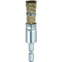 トラスコ中山 六角軸筒型ブラシΦ15×6.35 TEB615G【取寄商品】