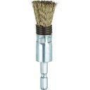トラスコ中山 六角軸筒型ブラシΦ15×6.35 TEBS615G【取寄商品】