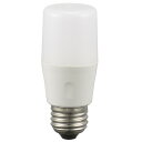 オーム電機 LED電球 T型 E26 7W 昼光色【取寄商品】