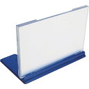 ミツヤ U型カード立中青M17213【取寄商品】