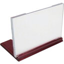 ミツヤ U型カード立中赤M17205【取寄商品】