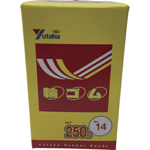 ユタカメイク 輪ゴム箱入り #14 250g【取寄商品】