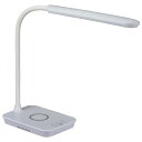 オーム電機 LEDデスクライトLDQ338K−W【取寄商品】