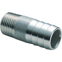 フローバル 丸ホースニップル(SUS304TP)4100465【取寄商品】