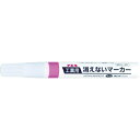 フエキ 工業用消えないマーカー中字蛍光ピンク【取寄商品】