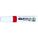 フエキ 工業用消えないマーカー極太赤【取寄商品】