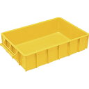 DICプラスチック A型コンテナ A1 イエロー【取寄商品】