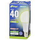 オーム電機 LED電球 A E26 4W 昼白色【取寄商品】