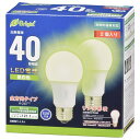 オーム電機 LED電球 A E26 4W 昼白色【取寄商品】
