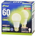 オーム電機 LED電球 A E26 7W 昼白色【取寄商品】