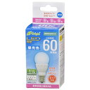 オーム電機 LED電球 PS E17 6W 昼光【取寄商品】