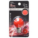 オーム電機 LED G30E17 1.2W R【取寄商品】