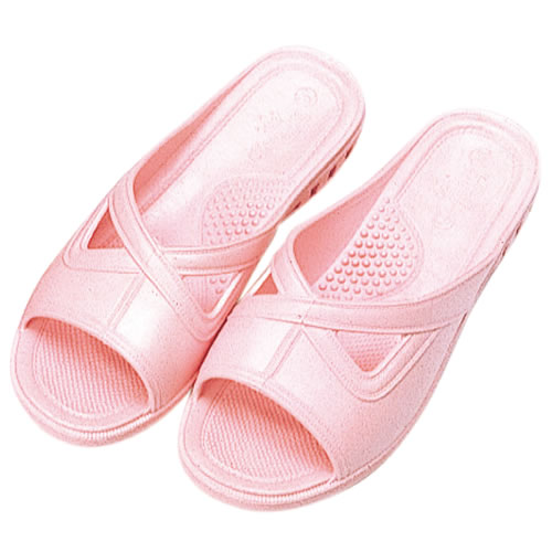 三興化学工業 手術室用スリッパ ナース用 L ピンク ネーム入【取寄商品】