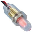 トウザイデンキ LEDランプ(豆球型) TLE10F−3R(赤)【取寄商品】