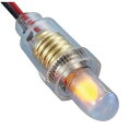 トウザイデンキ LEDランプ(豆球型) TLE10F−3Y(黄)【取寄商品】