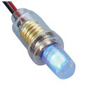 トウザイデンキ LEDランプ(豆球型) TLE10F−3B(青)【取寄商品】
