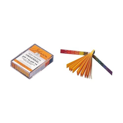 ケニス ケニス ブック式pH試験紙 全域(pH1−14)【取寄商品】
