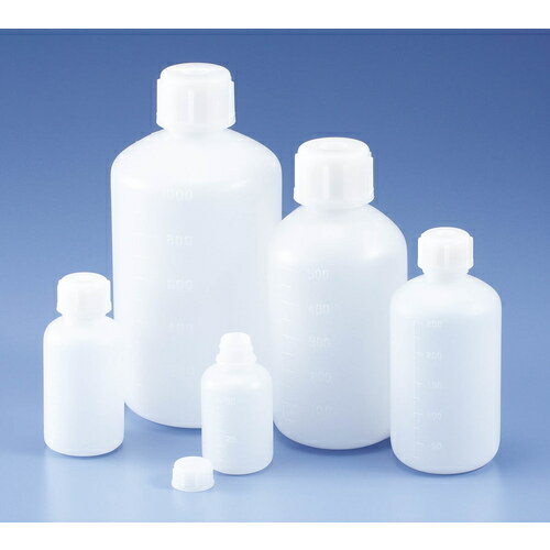 サンプラテック ポリ細口瓶(PE 中栓付) SP−250【取寄商品】