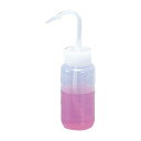 NIKKO ポリ丸型洗浄瓶(広口) 250mL【取寄商品】