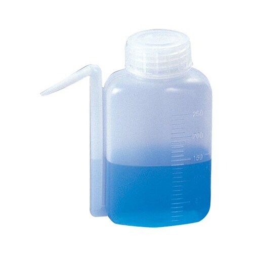 サンプラテック サンプラテック ポリ角型洗浄瓶 250mL【取寄商品】