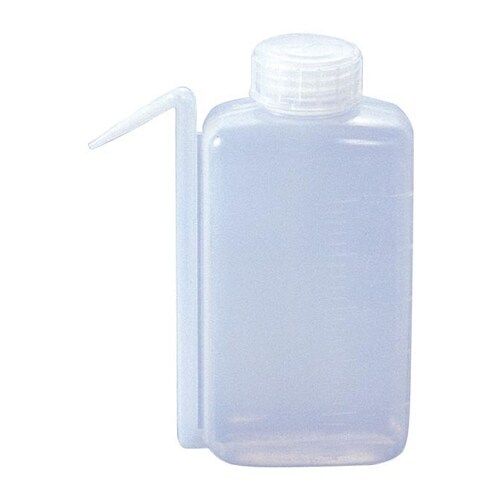 サンプラテック サンプラテック ポリ角型洗浄瓶 500mL【取寄商品】