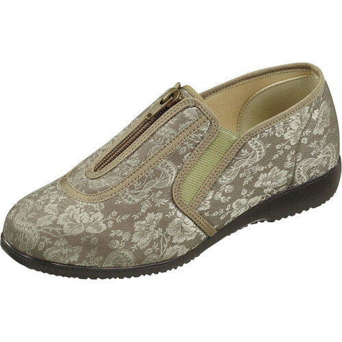 広島化成 くつろぎエルダー329　モカ　23．0cm【取寄商品】