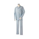日伸 らくらくパジャマ 紳士用 M ブルー【取寄商品】