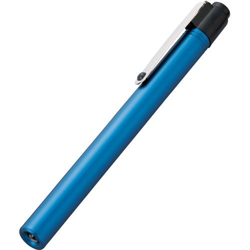 アイワマック アルカプッシュライトLED暖色 ノック式 ブルー【取寄商品】