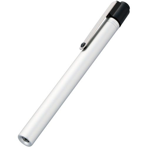 アイワマック アルカプッシュライトLED白色 ノック式 シルバー【取寄商品】