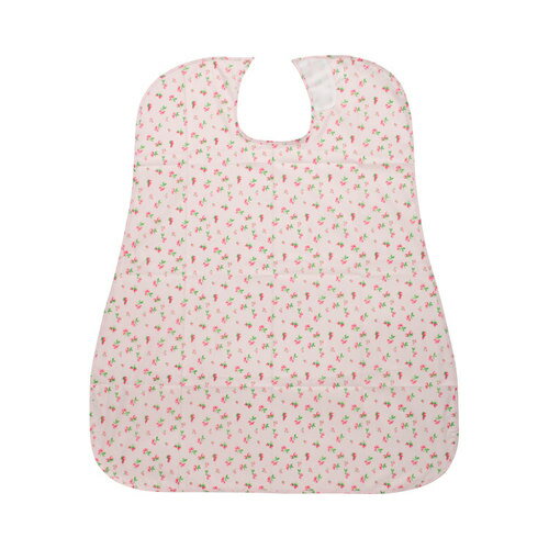 ケアマックス 介援隊 食事用エプロン フルーツピンク【取寄商品】