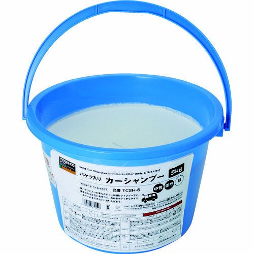 トラスコ中山 バケツ入り　カーシャンプー5KG