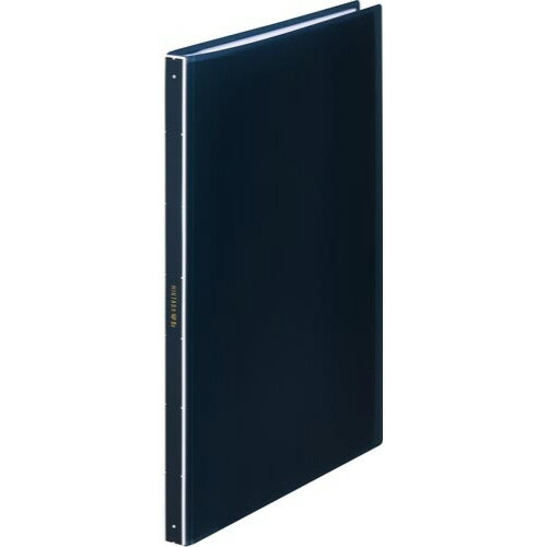 キングジム クリアーファイルヒクタスA4 40P 紺 10冊【取寄商品】