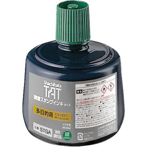 シヤチハタ TATインキ　多目的用A　大　緑【取寄商品】