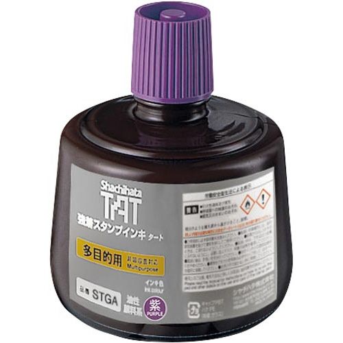 シヤチハタ TATインキ　多目的用A　大　紫【取寄商品】