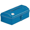 トラスコ中山 山型工具箱 290×150×123.0mm 青【取寄商品】