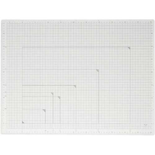 プラス カッティングマットA2 ライトグレー【取寄商品】