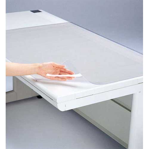 プラス 塩ビデスクマットエコノミー 適用机7号 1枚【取寄商品】