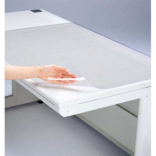 プラス 塩ビデスクマットエコノミー 適用机167 1枚【取寄商品】