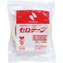ニチバン 着色セロテープ 白 24mm×35m5巻入【取寄商品】