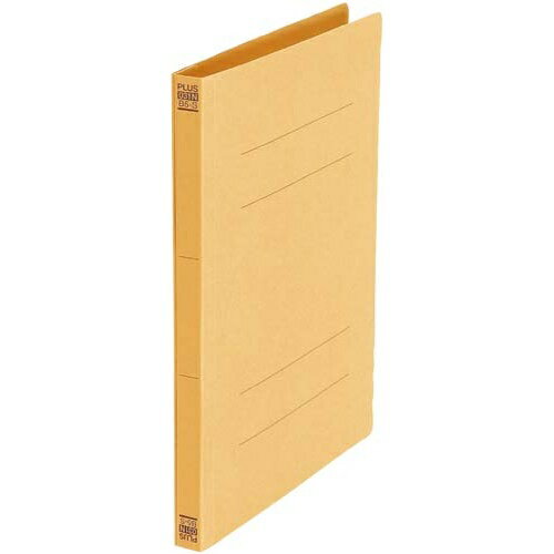 プラス フラットファイルB5縦イエロー10冊【取寄商品】